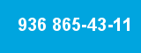 936 865-43-11